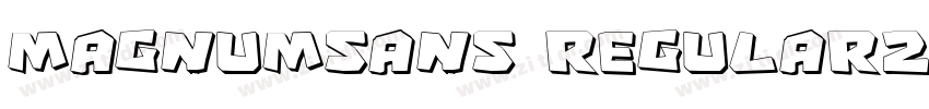 MagnumSans Regular2字体转换